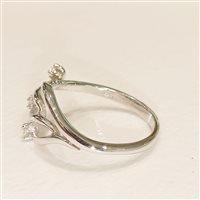 Anello Vidali Gioielli Donna in Oro bianco Diamante 0.08 Ct ANOR-59-34 - ANOR-59-34